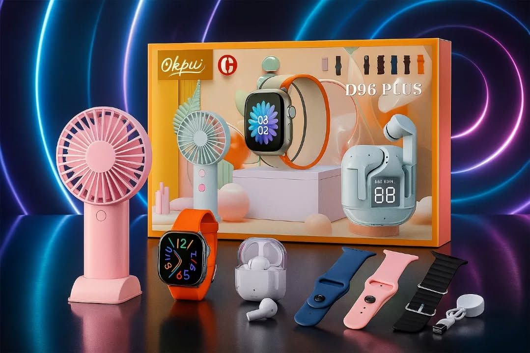 3-in-1 Smart Watch Set